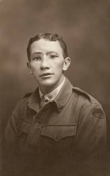 RESTORED: AIF soldier William Kearsey in the 1920s. Picture: AWM E03092