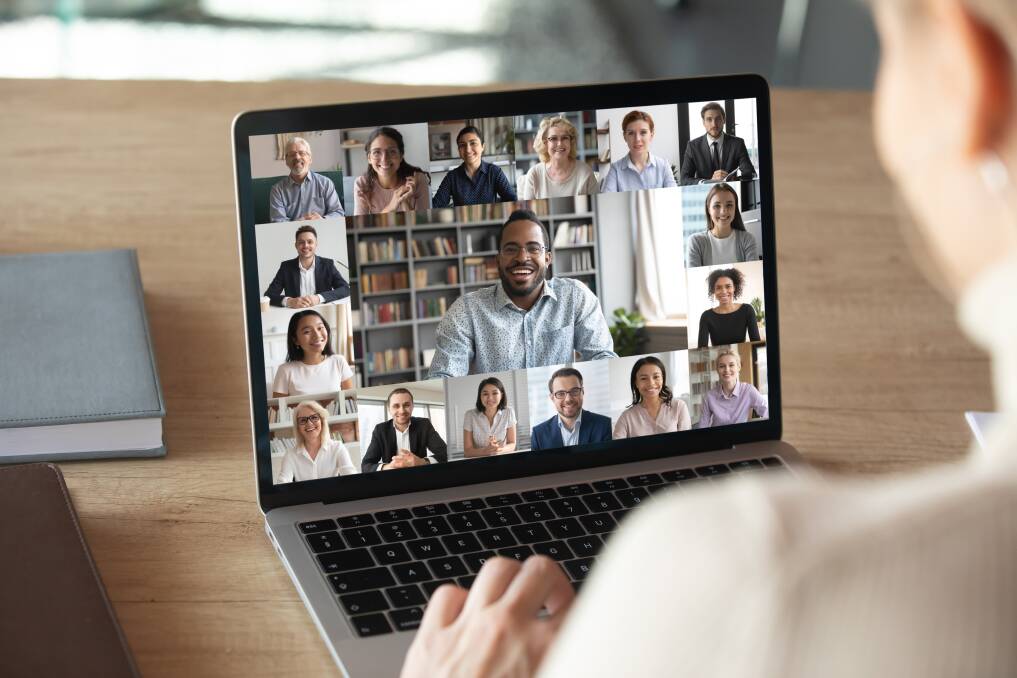 FUTURE IS NOW: Video conferencing, once the stuff of Hollywood, is in every home.