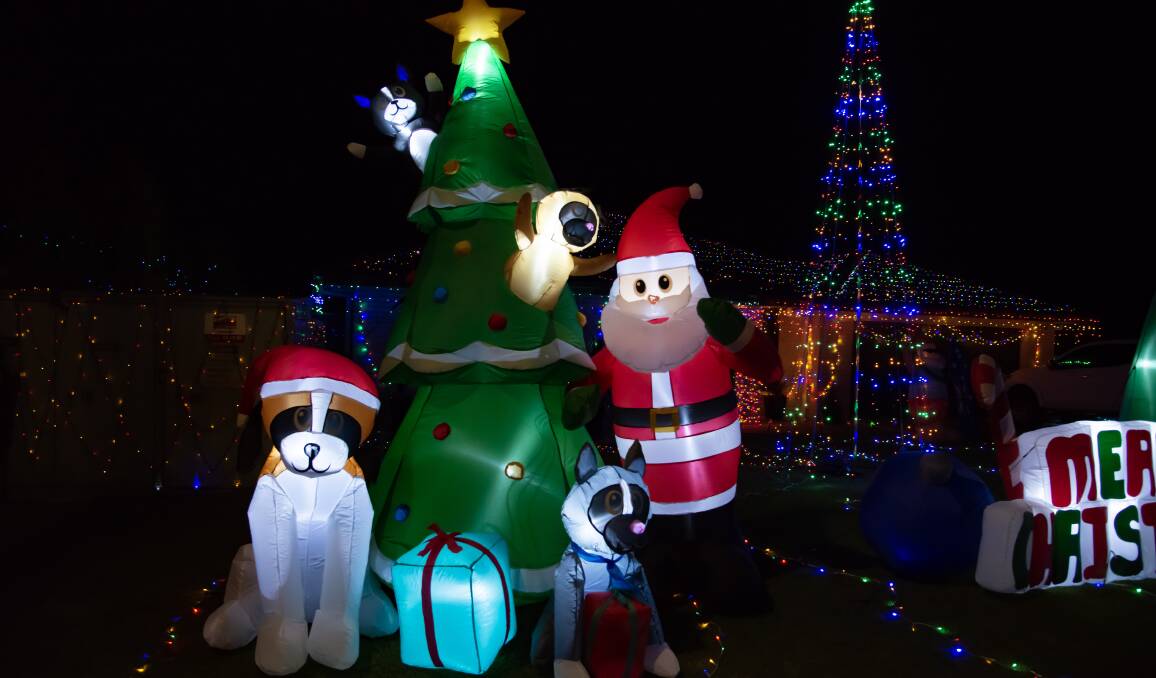 Add some dash to Christmas this year with your entry in the Gunnedah Shire Council Christmas Lights Competition. Picture supplied.