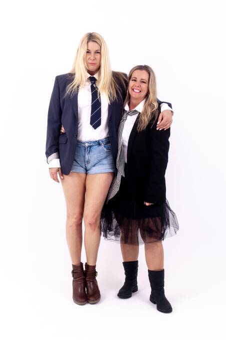 Ready to laugh?: Mandy Nolan and Ellen Briggs will keep audiences rolling in the aisles with their unique brand of humour. Photo: Supplied.