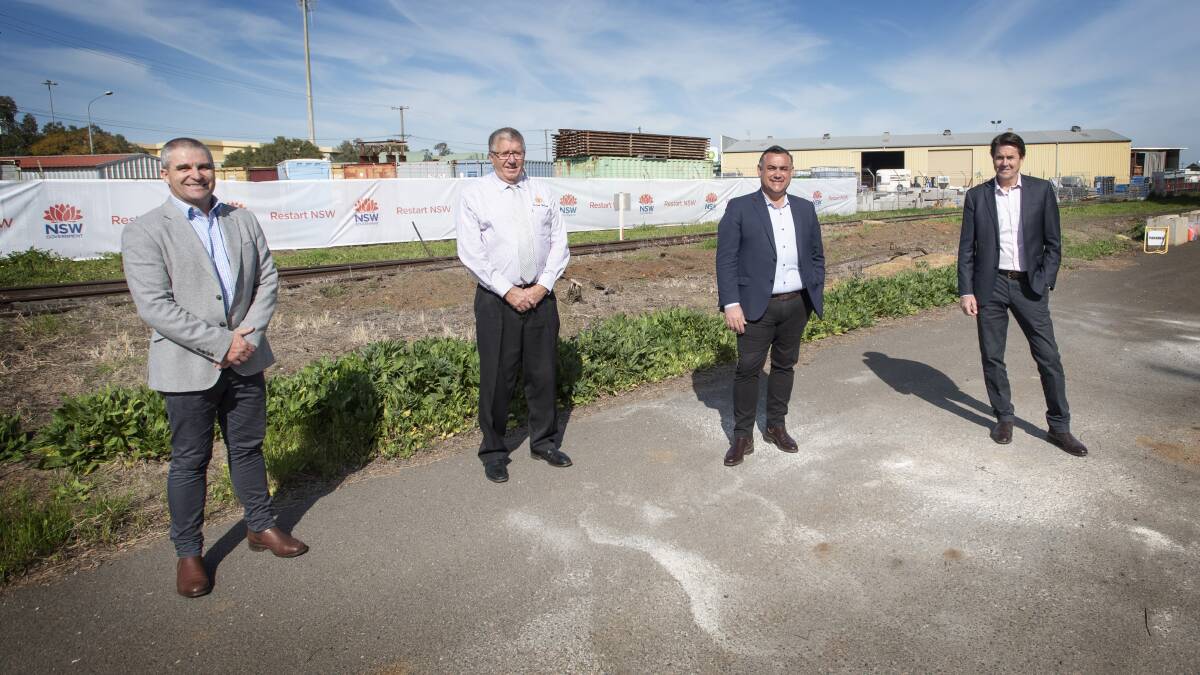 NSW Deputy Premier John Barilaro announced several key investments recently in Tamworth. Photo: Peter Hardin 