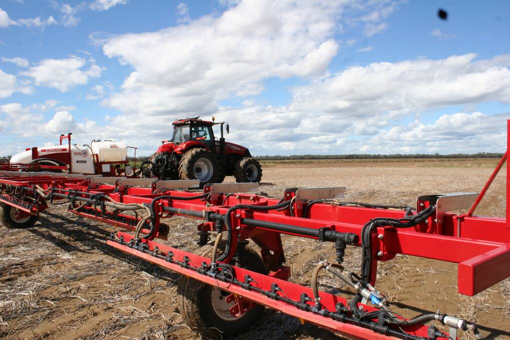 AFTER SALES SERVICE: Agtronics offer the full monty on servicing the WeedIT optical spot spraying range, which uses near infrared sensors to detect chlorophyll of weeds, dramatically reducing the spraying footprint and associated chemical costs.