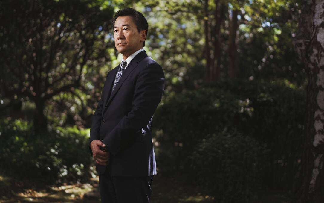 Japan's ambassador to Australia, Shingo Yamagami. Picture: Dion Georgopoulos