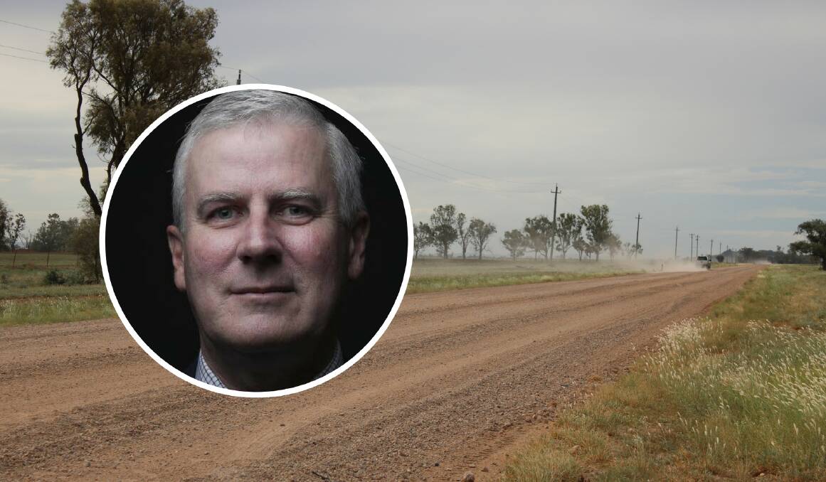 SPECULATION GROWS: It is hoped Deputy Prime Minister Michael McCormack will make an announcement regarding an upgrade of Grain Valley Road during a press conference in Gunnedah on Friday. Photo: File photo 