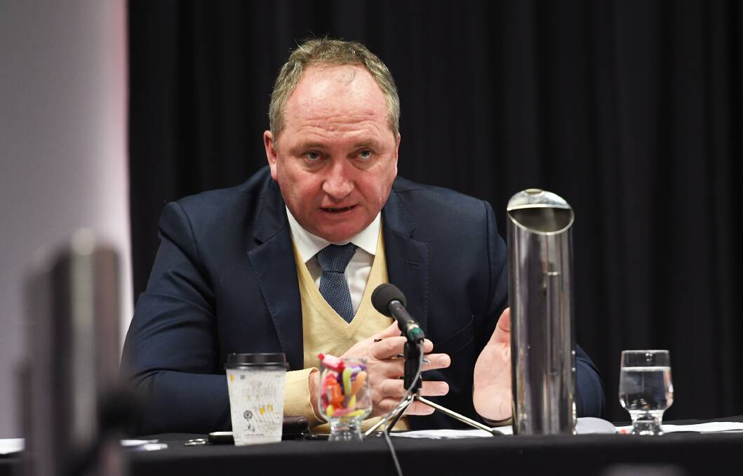 CLOSER LOOK: The inquiry, chaired by Barnaby Joyce, is investigating how regional mining areas can get a bigger kick back from the industry. Photo: Gareth Gardner