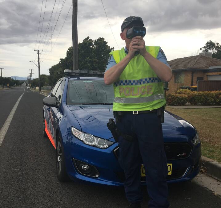 On patrol: Extra highway officers have been deployed in Tamworth for the country music festival as well as Operation Safe Return.