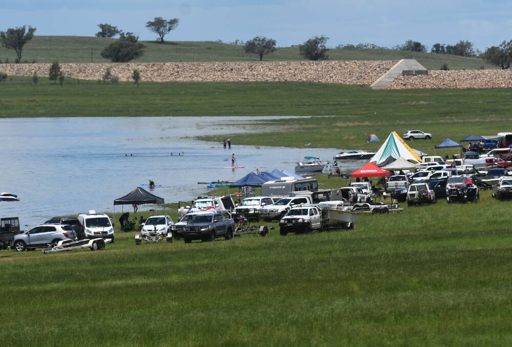 PERFECT STORM: After a year of drought recovery and lockdowns, thousands of tourists have head to the dams in the busiest season in decades. Photo: Gareth Gardner