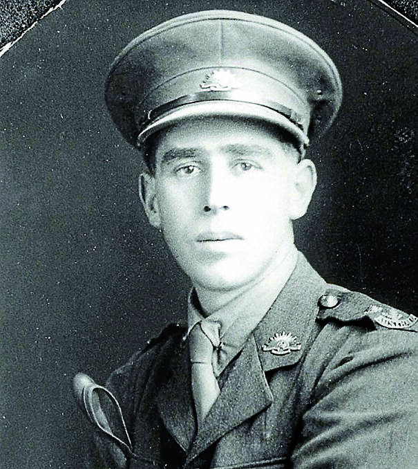 WAR HERO: Sergeant Alexander Waugh Panton from Gunnedah, fronted heavy German machine-gun fire and crossed no-man's land at least a dozen times at the Battle of Fromelles 100 years ago, to help bring in the wounded.