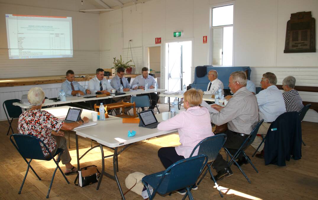 Councillors met in Emerald Hill for Wednesday's ordinary meeting.