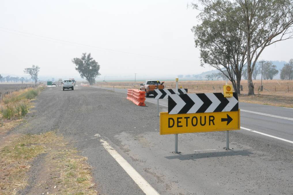 Floodproofing of Hoss Causeway might be finished next month. Photo: Jessica Worboys