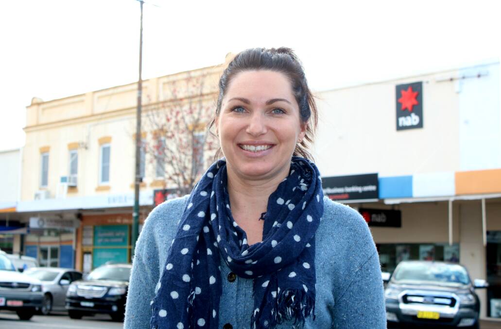 Gunnedah and District Chamber of Commerce president Stacey Cooke.