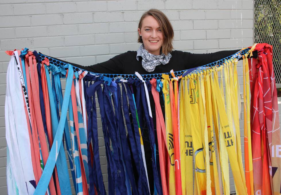 VIBRANT: Gunnedah Shire Council's Lauren Mackley is looking forward to seeing some colour and creativity in the CBD.