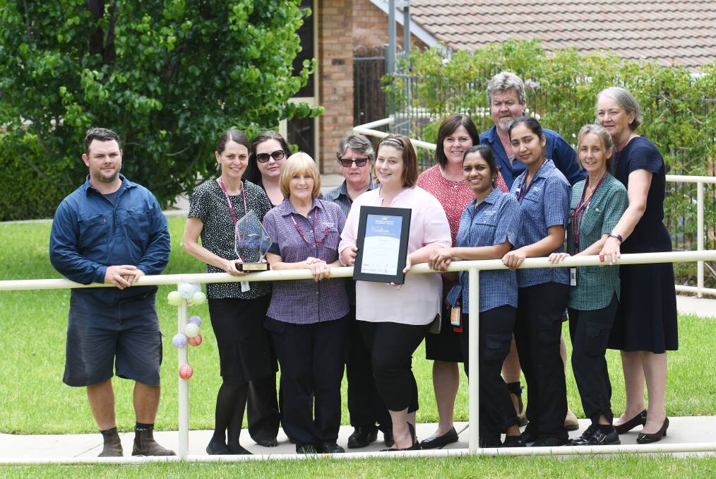 Mackellar Care Services has received the Prime Super Employer Excellence in Aged Care Award. Photo: Gareth Gardner