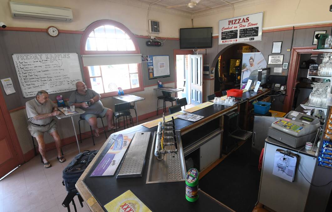 The Curlewis pub was a hub for the community. Photo: Gareth Gardner