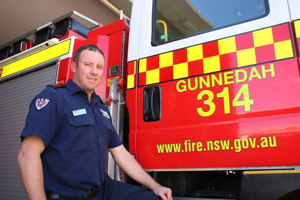 Daniel Poss has been with Fire and Rescue NSW for 15 years.