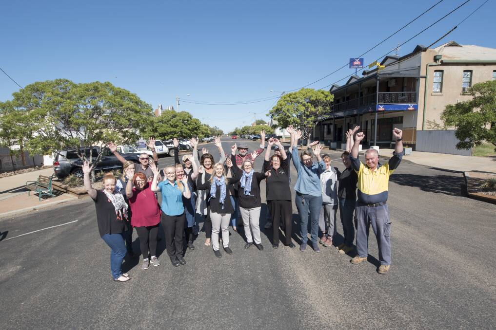 Boggabri's business owners are excited about the town's future. Photo: Peter Hardin