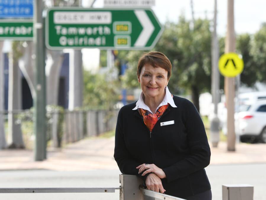 Jobs Australia's Tracey Reid is on the look-out for businesses and organisations that are keen to come on board in support of the crisis housing project. Photo: Gareth Gardner
