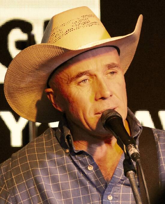 Murphy performs at the Tamworth Country Music Festival. Photo: Reggie Carson
