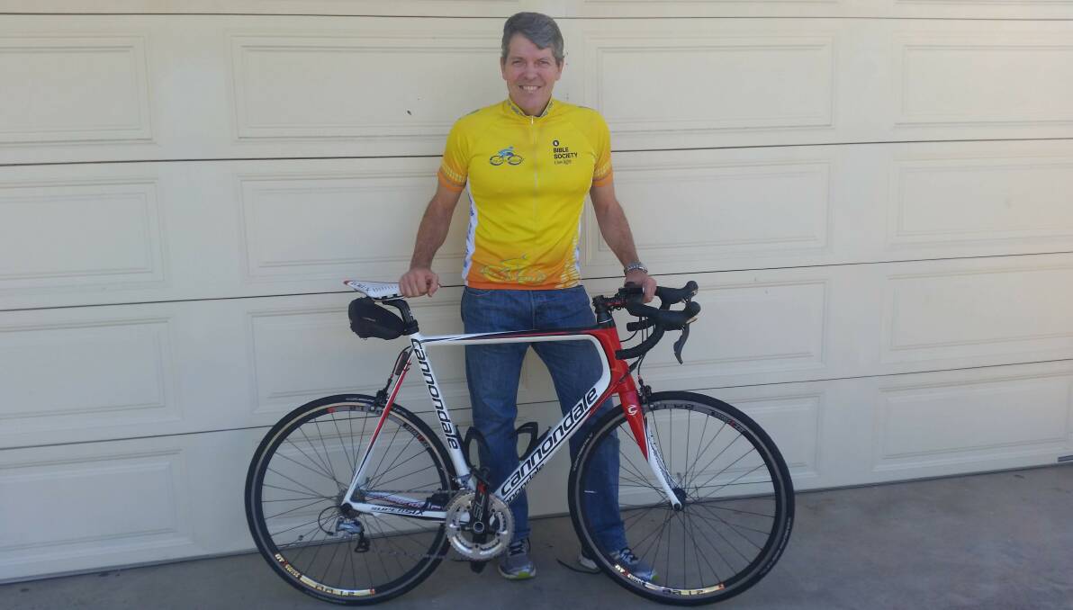 Gunnedah Anglican minister Scott Dunlop will participate in the Sundowner Cycling Race for the tenth time on Saturday.
