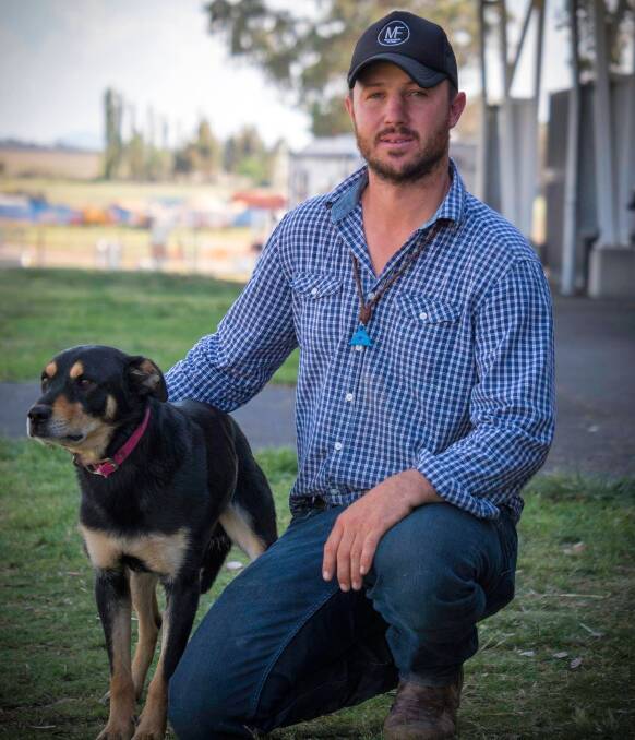New Zealand-based dog trainer Jake Nowlan donated a day's training to the auction. Photo: supplied