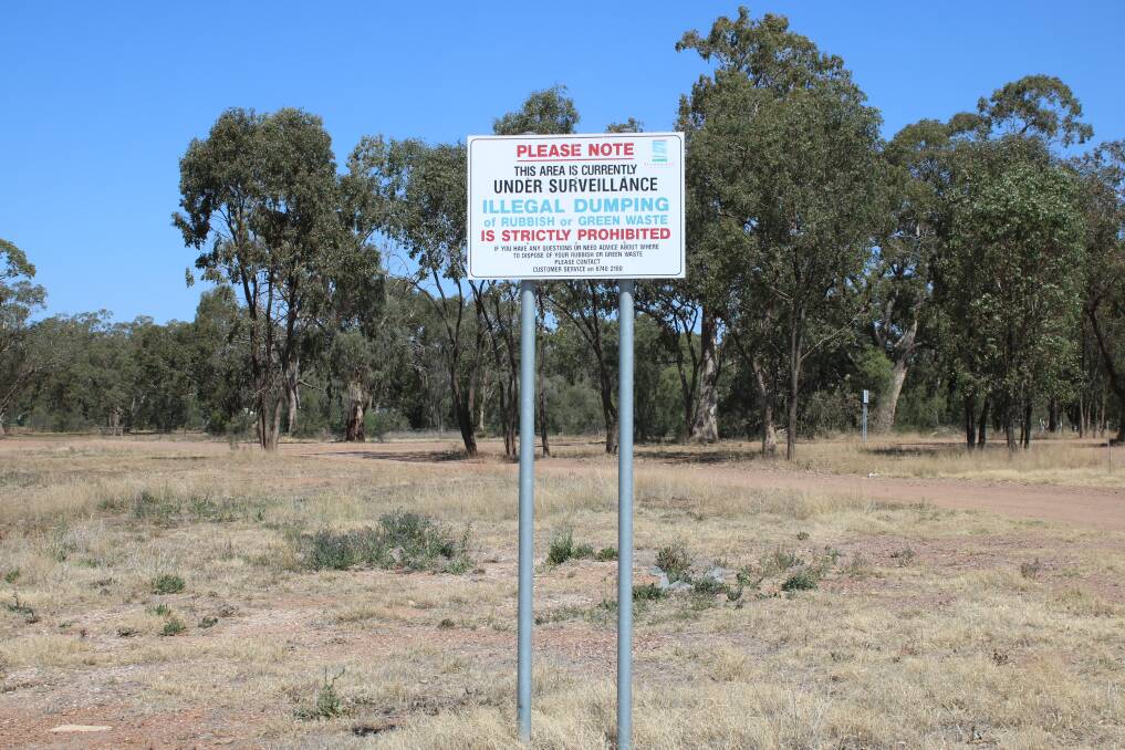 This sign has been installed by Gunnedah Shire Council at Wandobah Reserve adjacent to Alford Road.