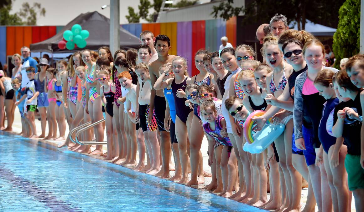 The pool was packed for the opening in December 2018 and the council is hopeful locals will take advantage of an extra month in the summer season calendar. Photo: Paul Mathews