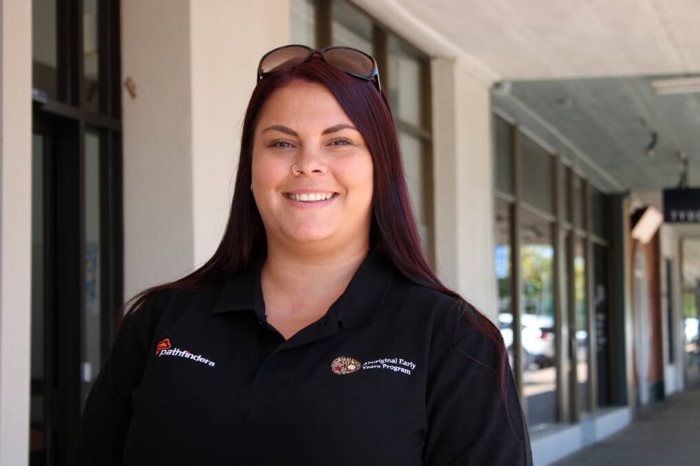 Samantha Watton is a support officer in Pathfinders' Aboriginal Early Years Program.