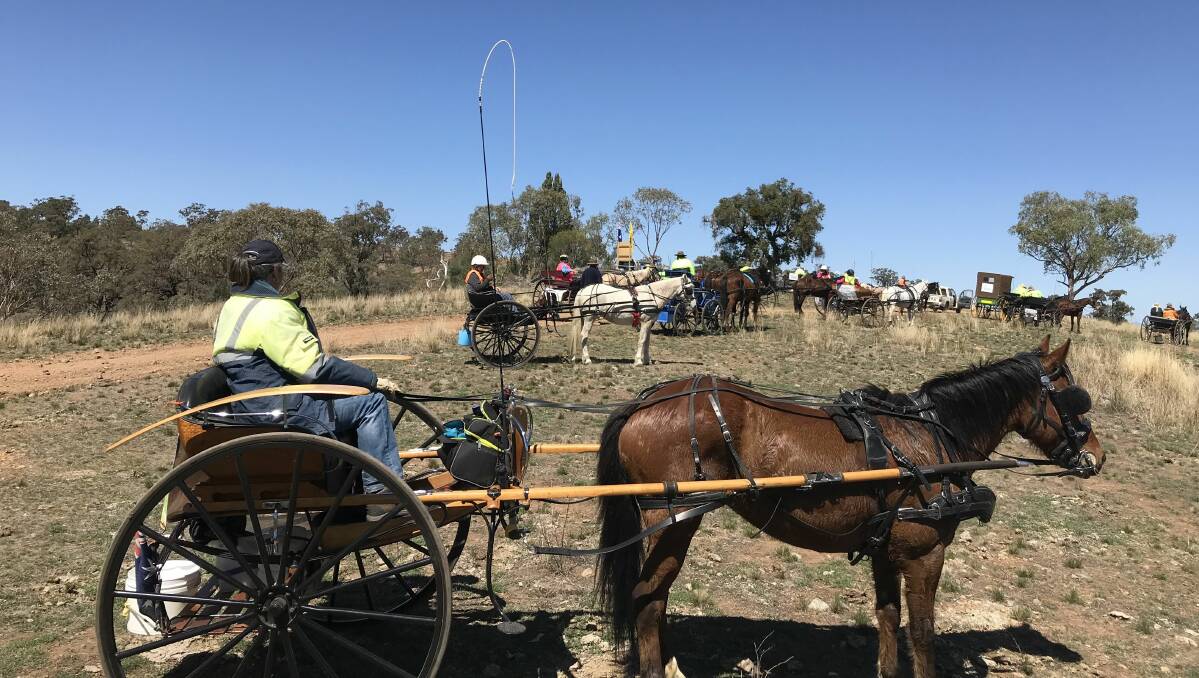 LAST RIDE: The Liverpool Range Harness Club has been organising a charity ride in aid of The Royal Far West for ten years but is in its last year. Photo: supplied