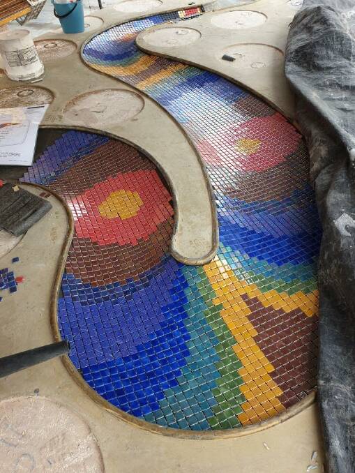 The cast of the Rainbow Serpent features is coming to life. Photo: supplied