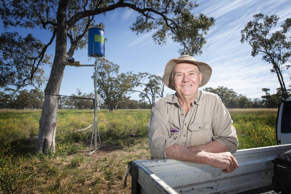 Gunnedah farmer's water drinkers 'part of a bigger solution' for Australia's wildlife