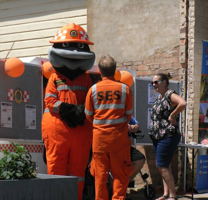 The SES will be back for another year at the Boggabri Spring Fair and Food Festival.