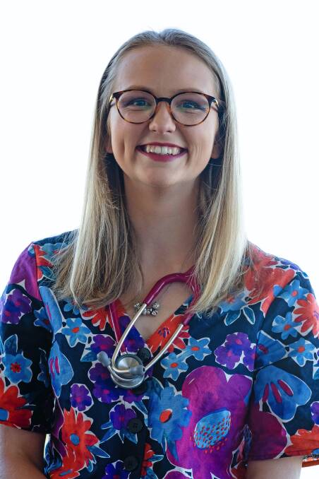 Dr Sarah Woodford will spend a year working in the Tamworth hospital. Photo: Kellee Clark