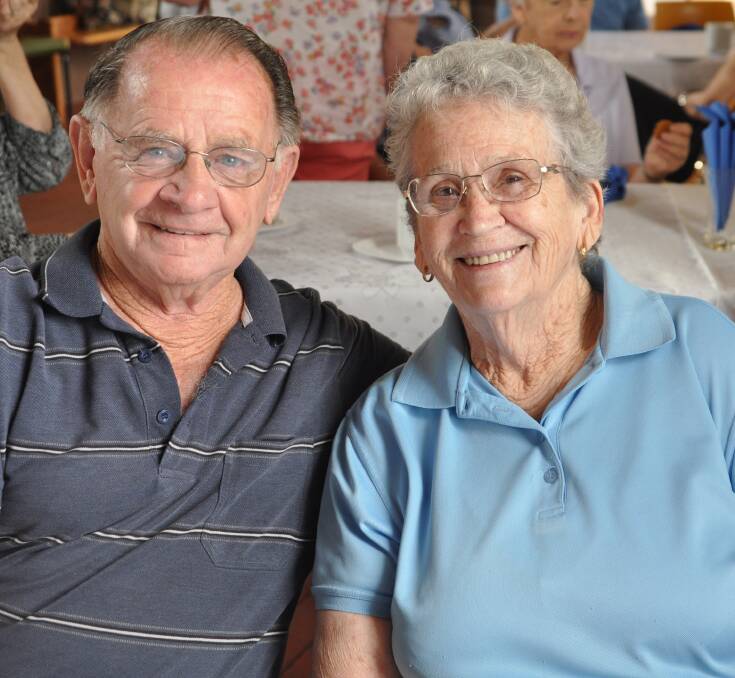 LOSS: The late Majella Etheridge, right, died in May at the age of 82. She is pictured here with her husband Gus who died in 2018. Photo: supplied
