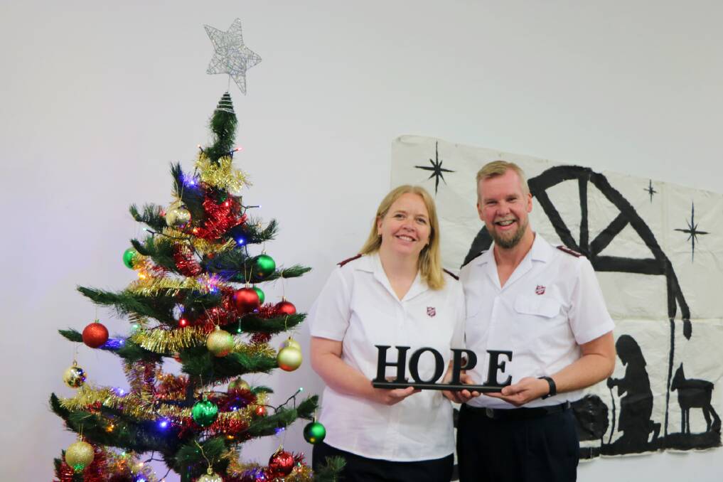 Leftenant Marika Haupt and Major Zane Haupt are on the frontline this Christmas.