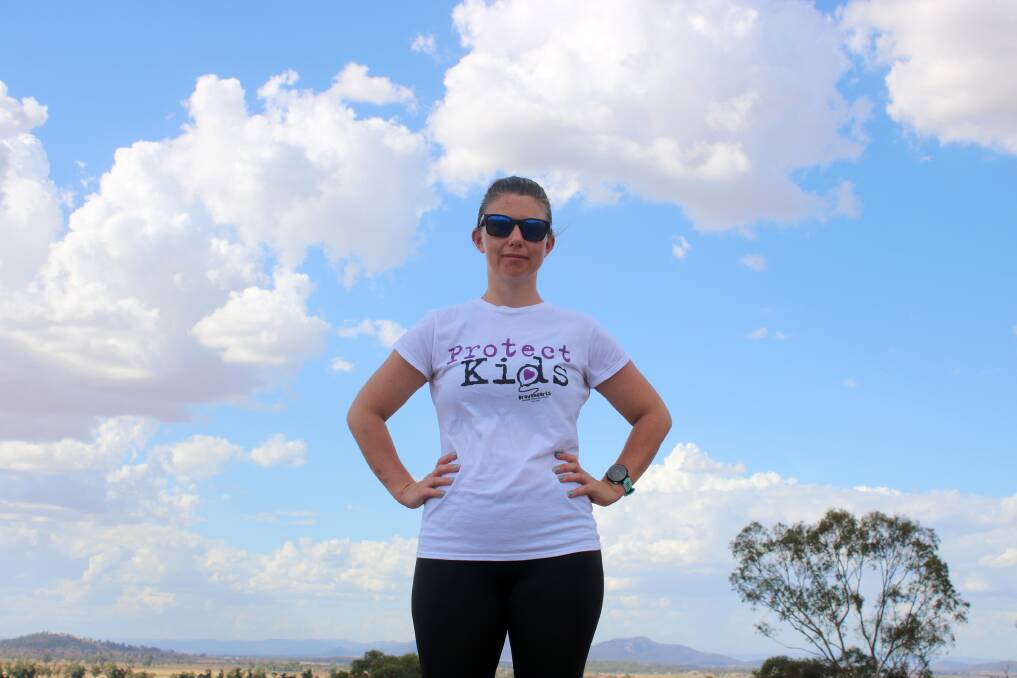 RARING TO GO: Steph Hopkinson will run seven marathons in seven states in seven days, starting on July 1. It is all in aid of Bravehearts. Photo: Vanessa Hohnke