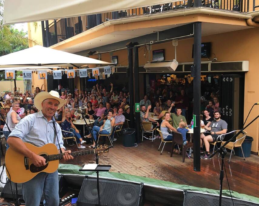 Dan Murphy plays to big crowds at Diggers. Photo: supplied