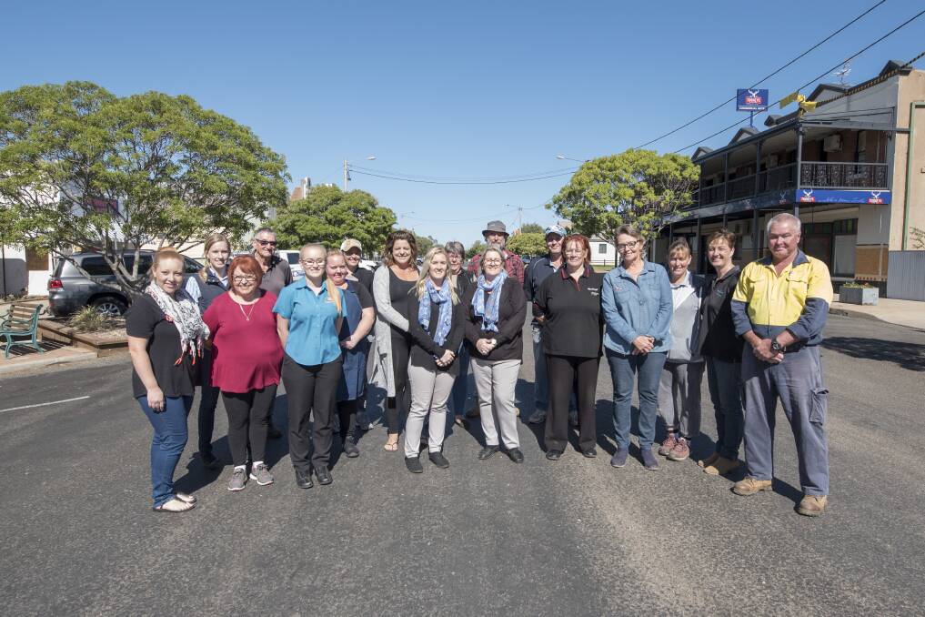 More than 40 Boggabri businesses are behind the project. Photo: Peter Hardin