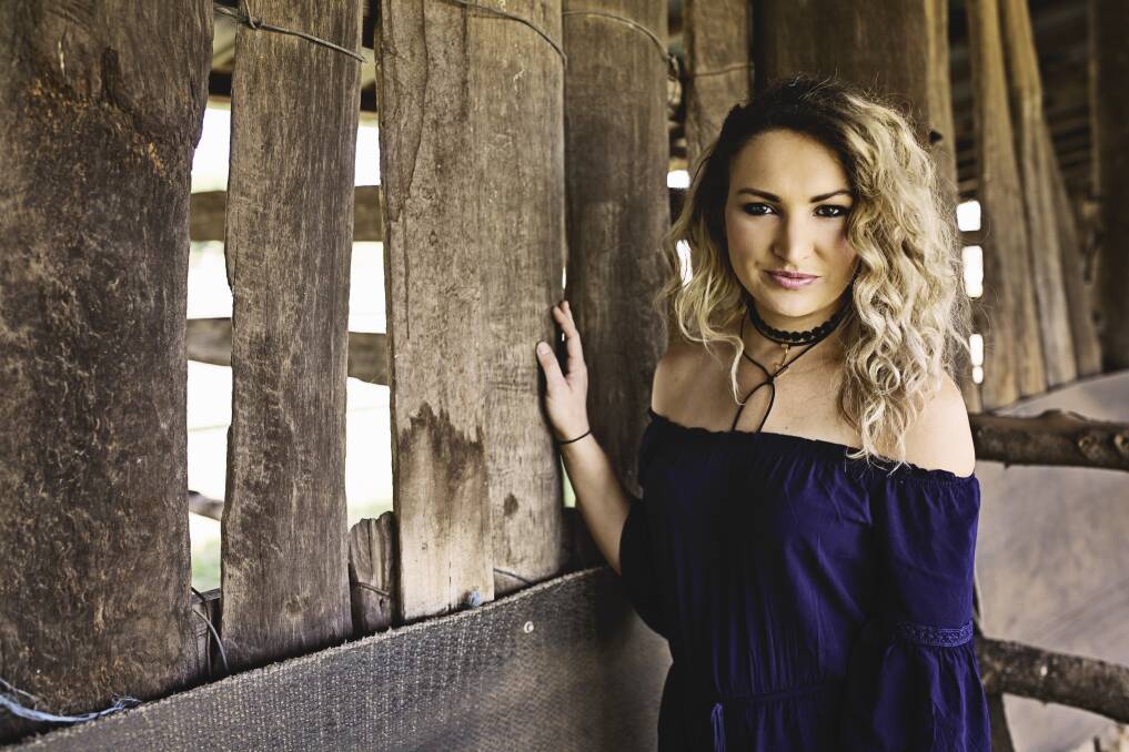 Hopes and dreams: Gunnedah musician Katrina Burgoyne is following her heart to Nashville where she is determined to make a name for herself.