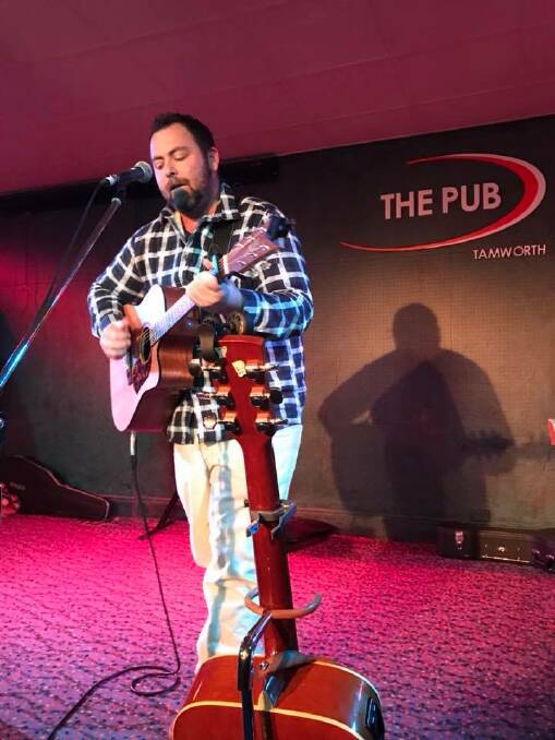 Joel McKay performing at The Pub last week.