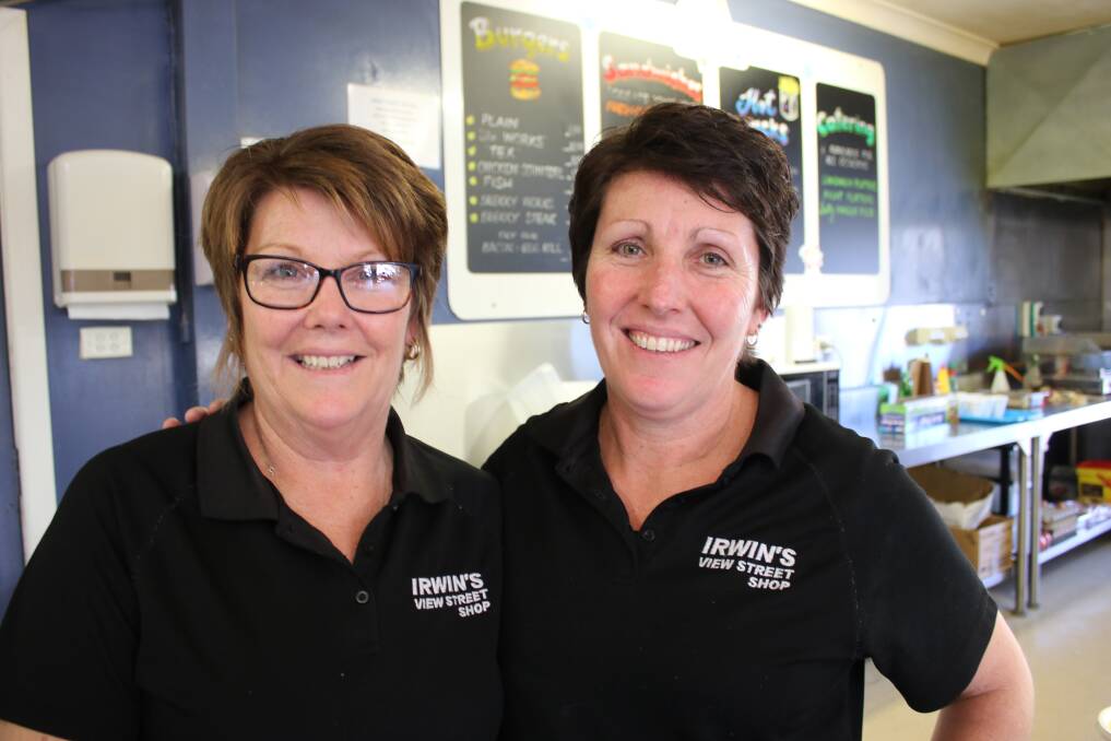 Robyn and Gail will serve customers for one more day.