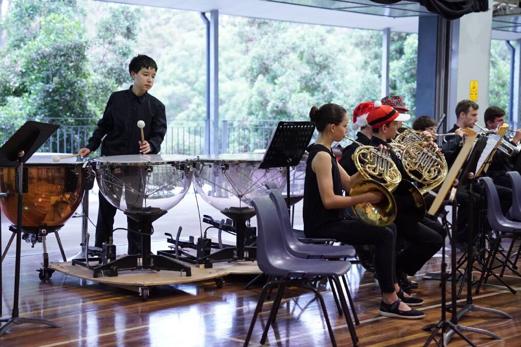 Musicians perform at the Red Earth Christmas Concert. Photo: Janet Merewether