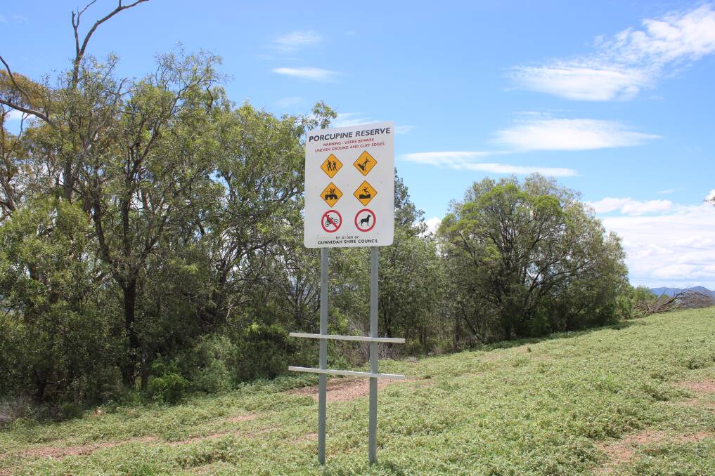 Porcupine Reserve is the focus of a Gunnedah residents concerns about fire risk.