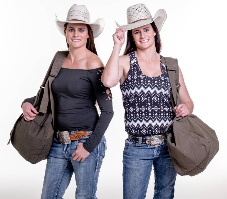 Identical twins Stacey aka "Stack" and Mel Wilburn are back for another season of Travel Guides. Photo: Supplied