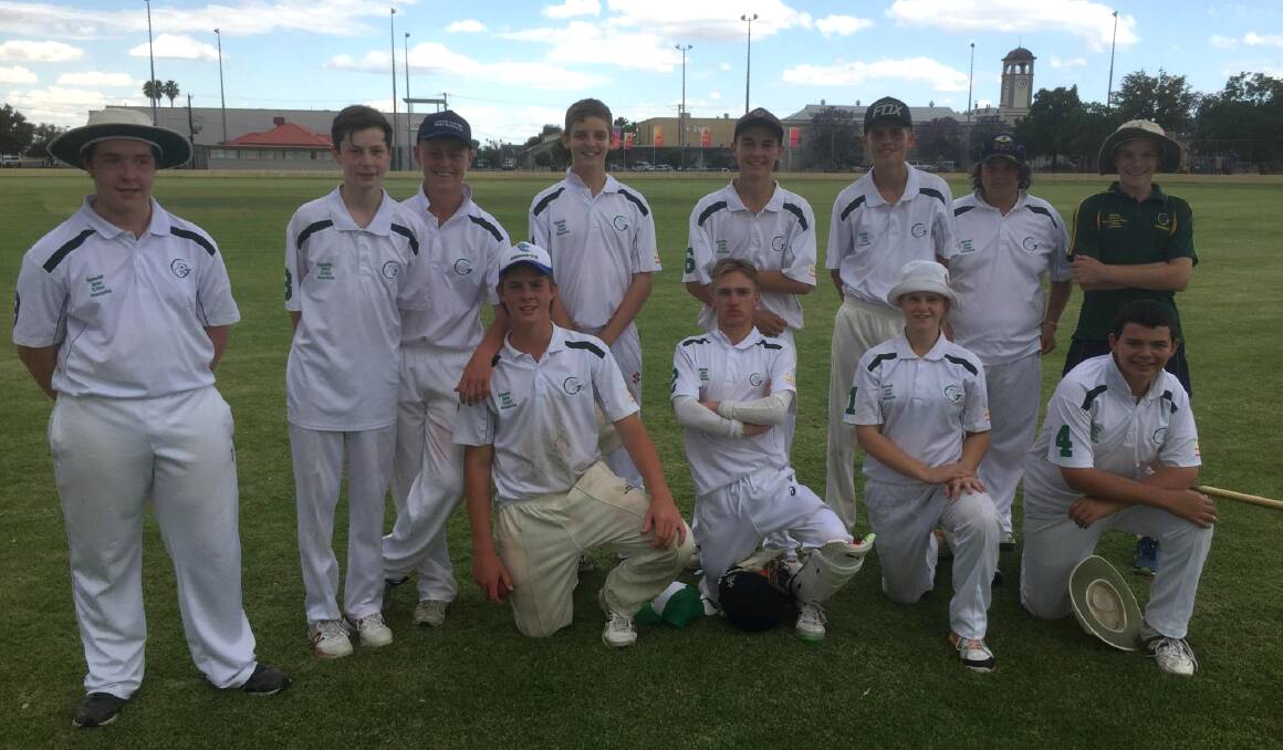 GO GET 'EM: Gunnedah are favourites to beat Tamworth Blue in the Ross Taylor Cup under-16 final at Wolseley Park on Sunday.