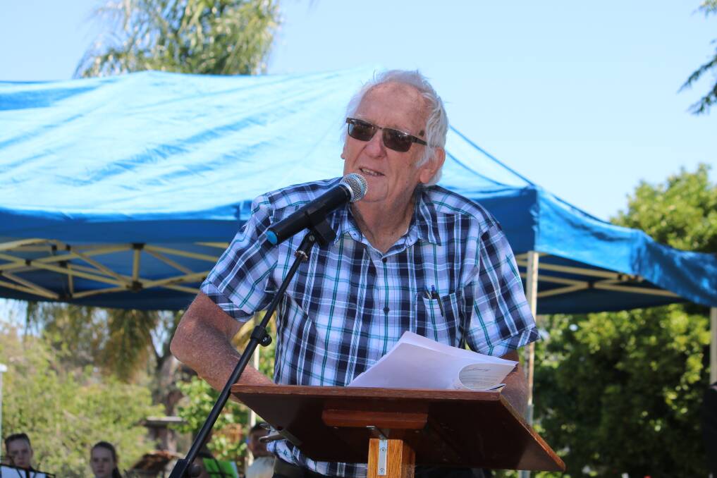 Ron McLean recalls Tambar Springs' involvement in WWI.