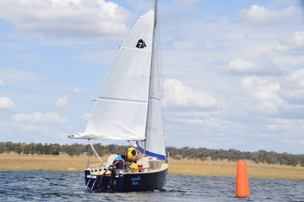 Lake Keepit Sailing Club will provide a fun day out. Photo: Ron McLean