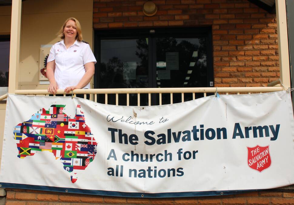 Marika Wallis at The Salvation Army building on Tempest Street.