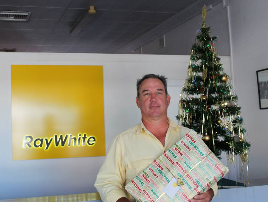 Tim Walsh of Ray White Fleming and Ross, which backed the Salvos this Christmas. Photo: Jess Spence