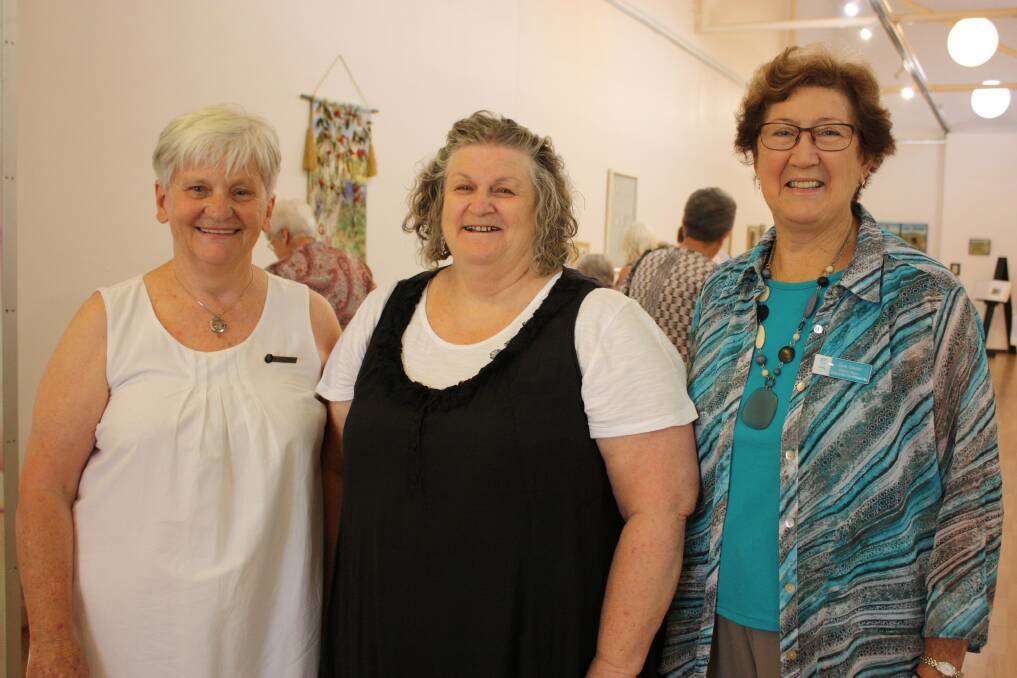 The Gunnedah Group of the Embroiderers' Guild of NSW display works created over the 20 years since its formation.