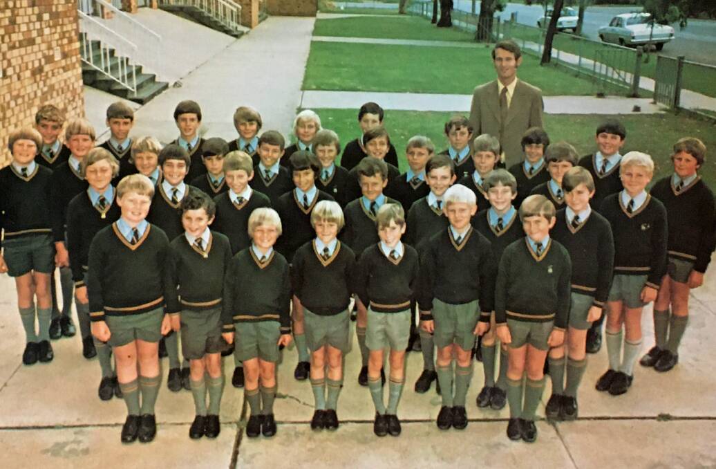 The Gunnedah Primary School Boys Choir in 1973. 